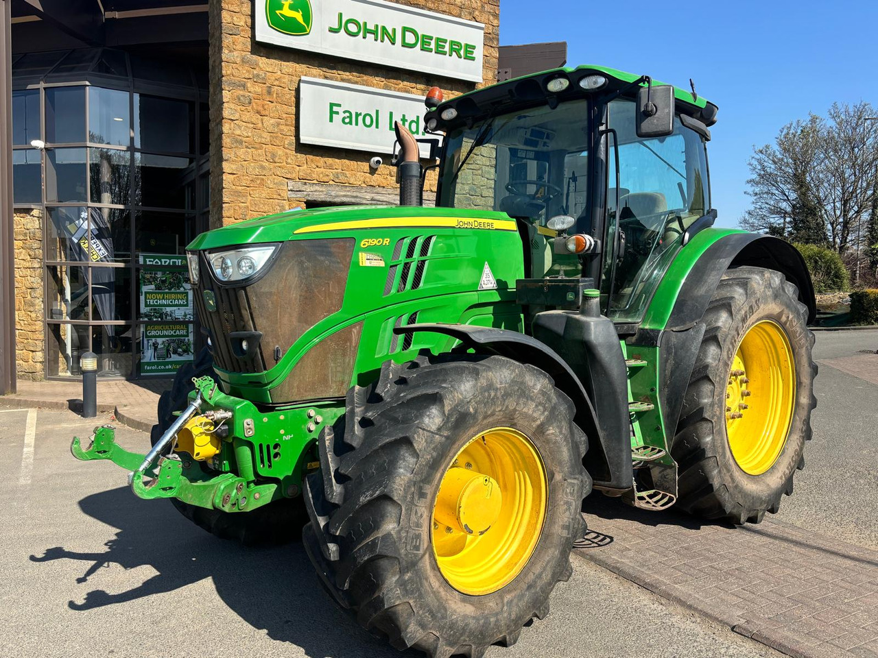 John Deere 6190R - جرار: صورة 1 John Deere 6190R - جرار: صورة 1