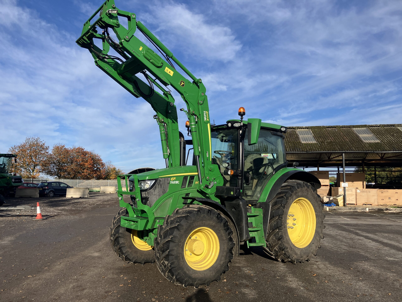John Deere 6R 150 + 643R Loader - جرار: صورة 1 John Deere 6R 150 + 643R Loader - جرار: صورة 1