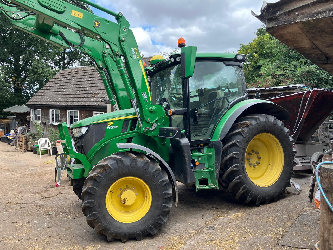 John Deere 6R 150 + 643R Loader - جرار: صورة 1 John Deere 6R 150 + 643R Loader - جرار: صورة 1