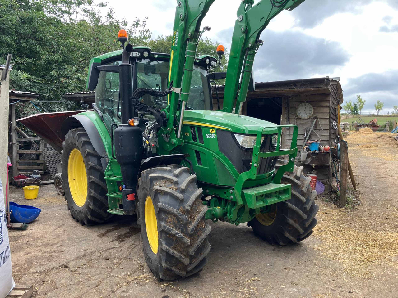 John Deere 6R 150 + 643R Loader - جرار: صورة 5 John Deere 6R 150 + 643R Loader - جرار: صورة 5