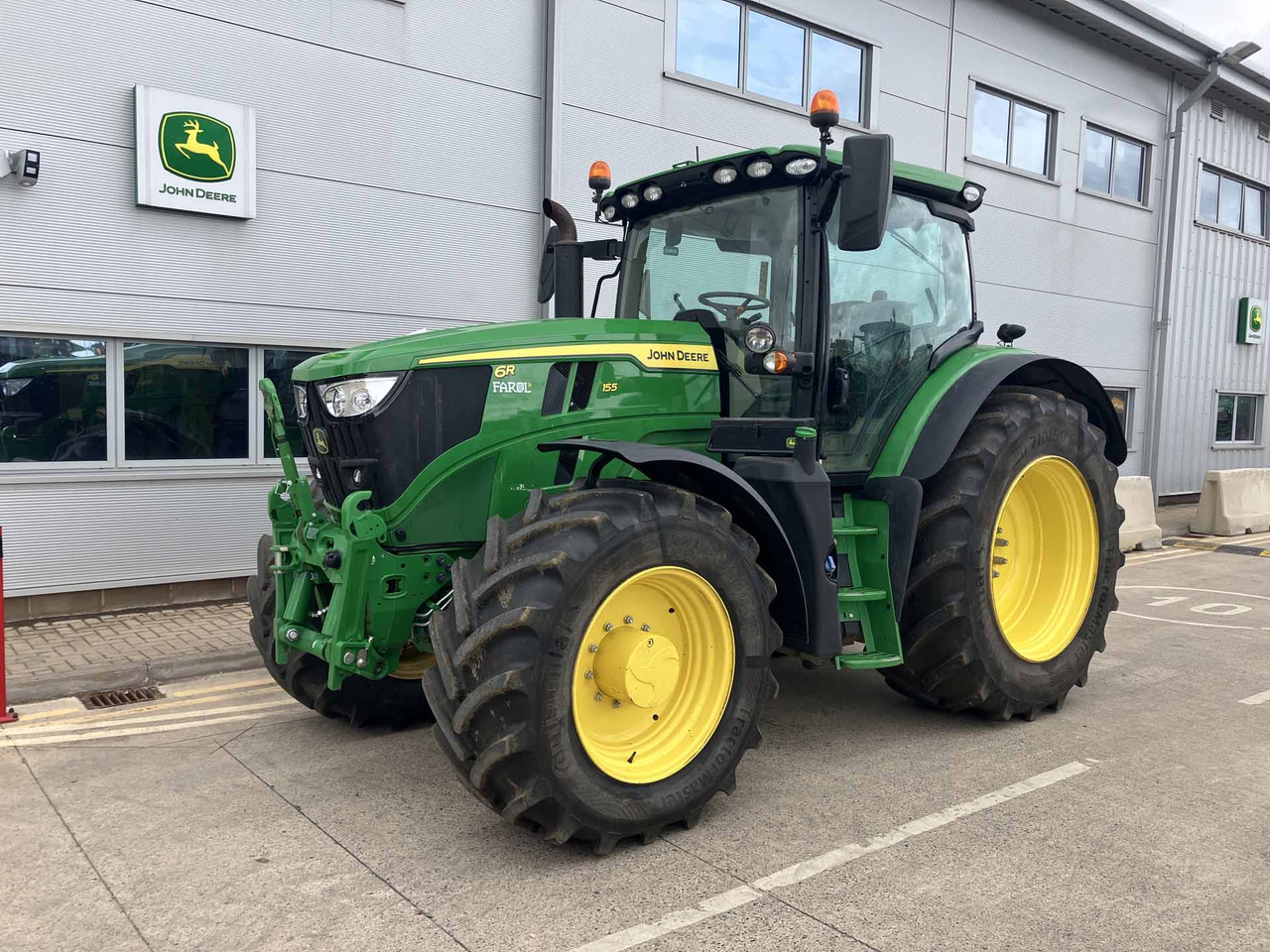 John Deere 6R 155 - جرار: صورة 1 John Deere 6R 155 - جرار: صورة 1
