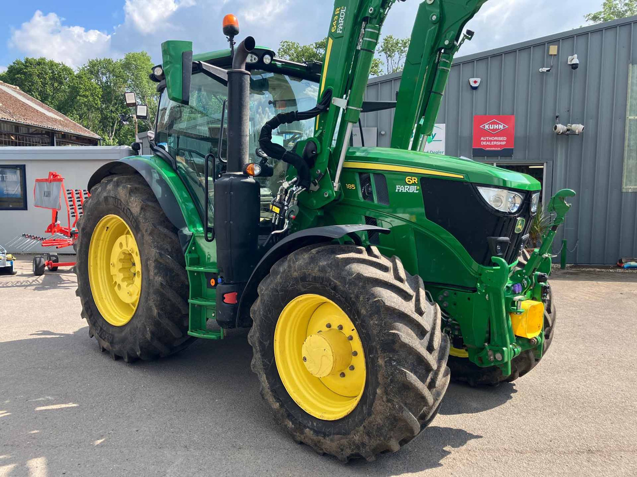 John Deere 6R 185 - جرار: صورة 4 John Deere 6R 185 - جرار: صورة 4