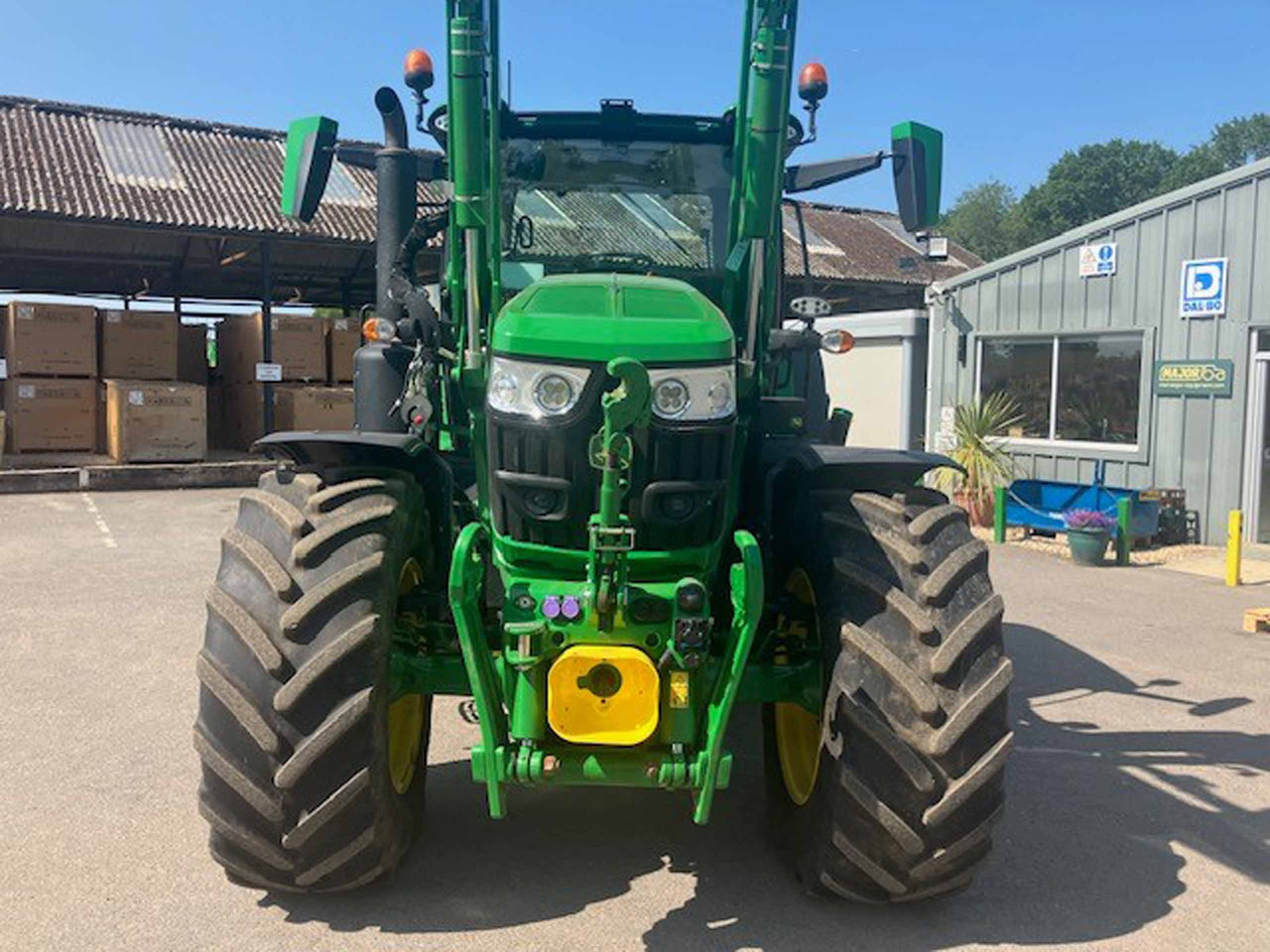 John Deere 6R 185 - جرار: صورة 4 John Deere 6R 185 - جرار: صورة 4