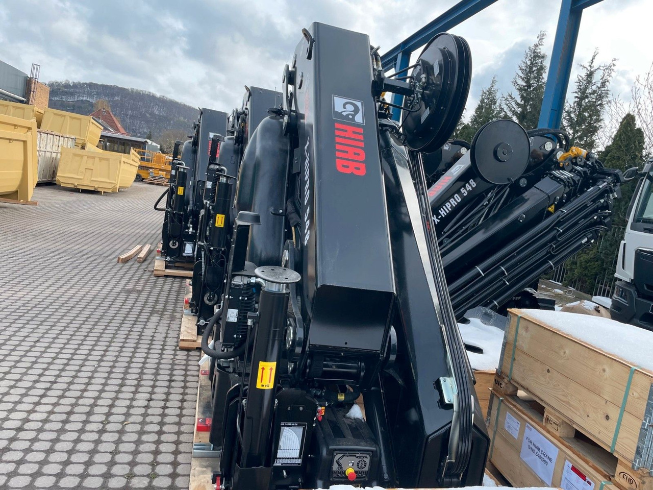Kran HIAB X-HIPRO 548E-8 - شاحنة كرين: صورة 2 Kran HIAB X-HIPRO 548E-8 - شاحنة كرين: صورة 2