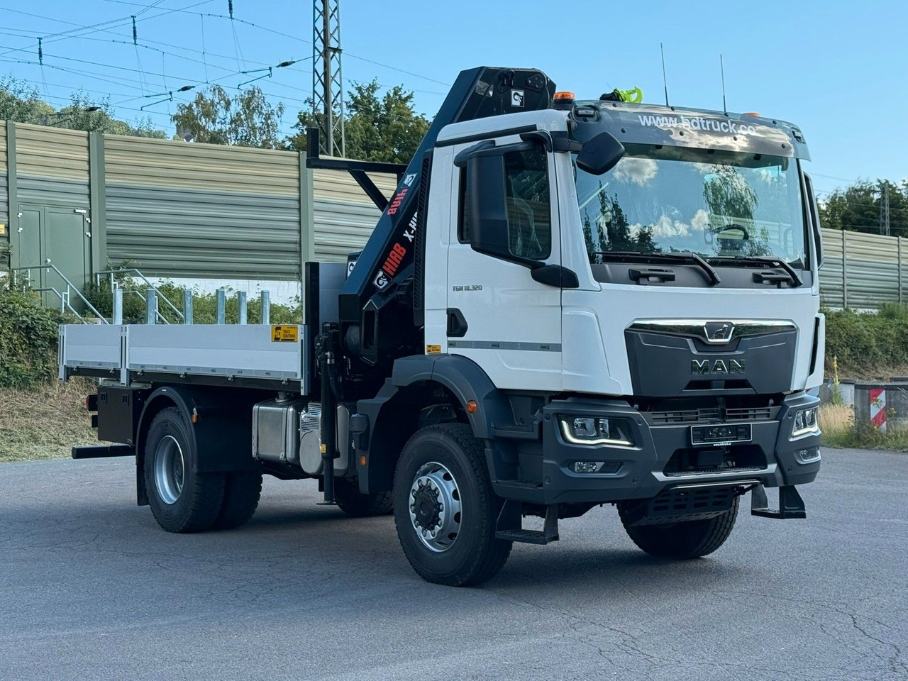شاحنة كرين MAN TGM 18.320 4x4 Hiab 228-4 Kran: صورة 13