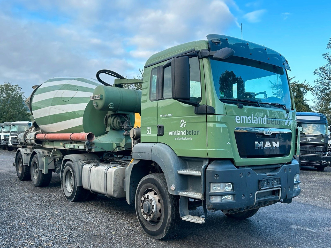 MAN TGS 18.400 Betomischer Auflieger 2Achs Liebherr - شاحنة خلاطة خرسانة: صورة 4 MAN TGS 18.400 Betomischer Auflieger 2Achs Liebherr - شاحنة خلاطة خرسانة: صورة 4