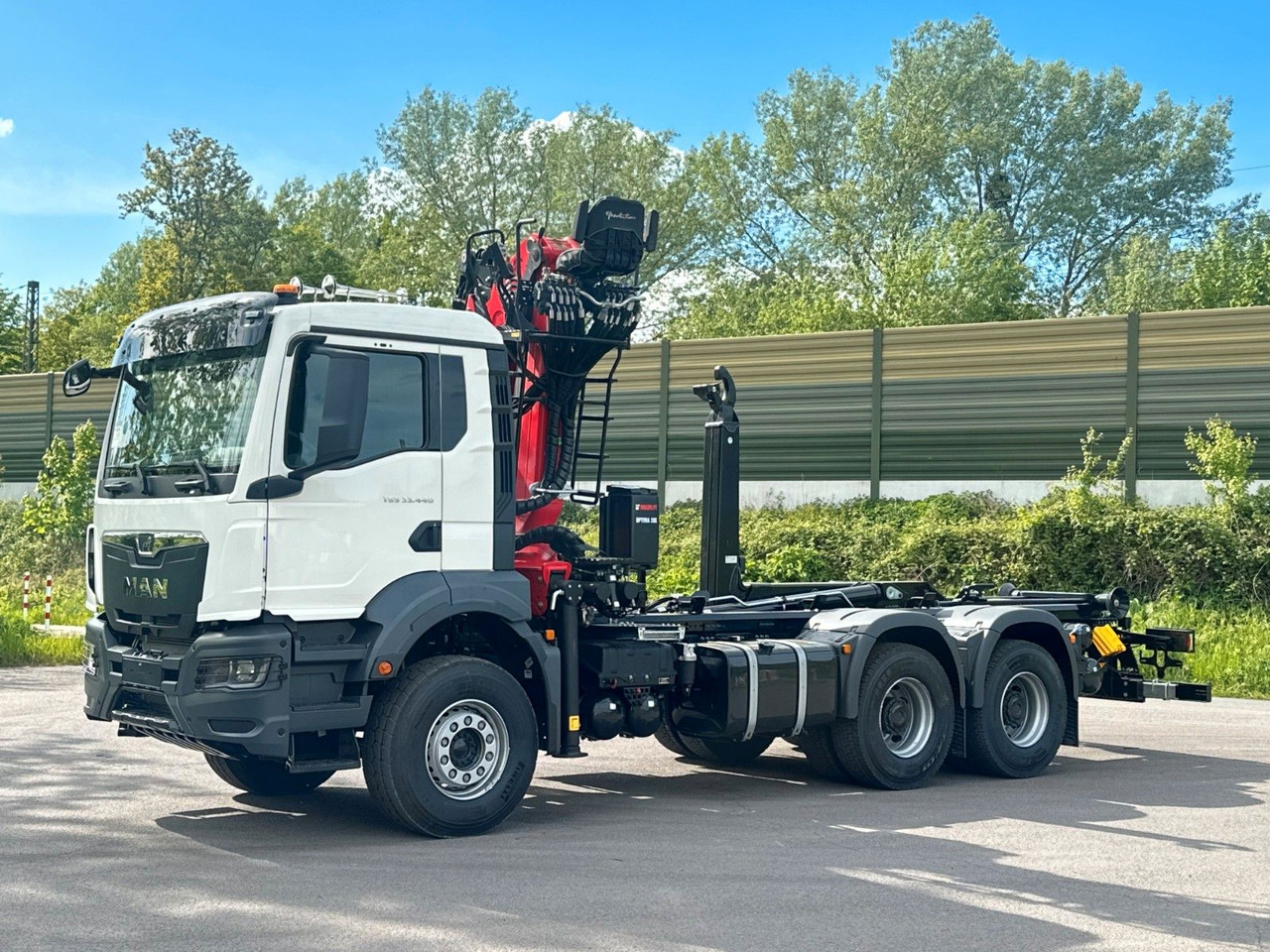 MAN TGS 33.440 6x4 Epsilon 170Z MultiLift 20s56 - شاحنة ذات خطاف, شاحنة كرين: صورة 3 MAN TGS 33.440 6x4 Epsilon 170Z MultiLift 20s56 - شاحنة ذات خطاف, شاحنة كرين: صورة 3