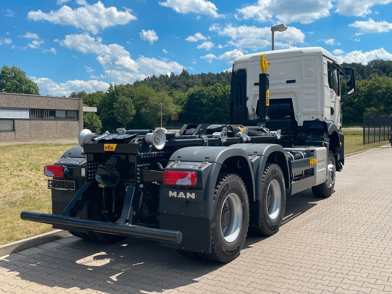 شاحنة ذات خطاف, شاحنة كرين MAN TGS 33.440 6x6 Euro6e  Hyva - Hiab MultiLift: صورة 11