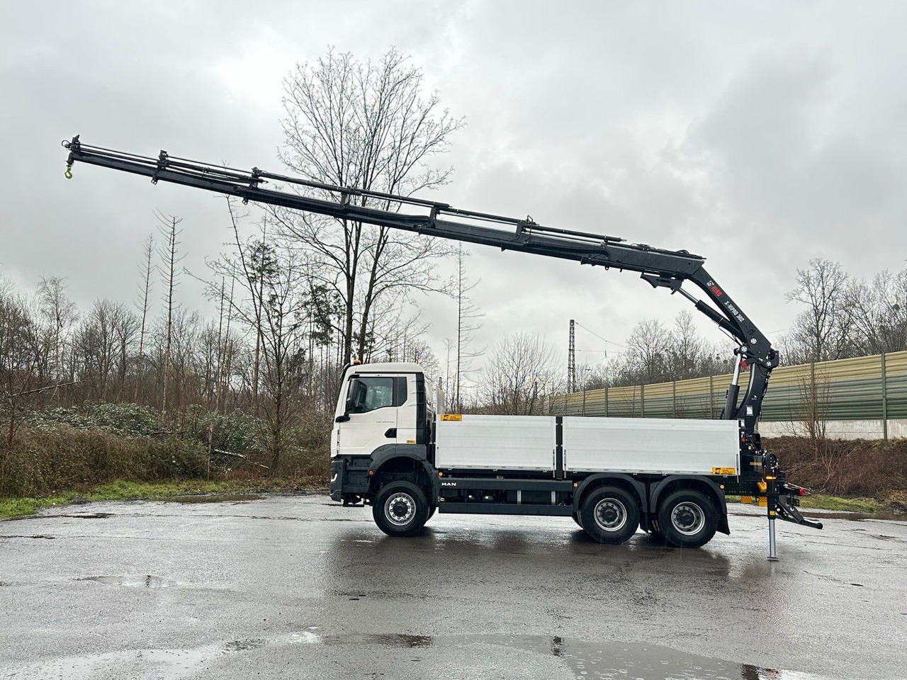 MAN TGS 33.440 6x6 Kran HIAB X-HiPro 302 E 6 - شاحنة كرين: صورة 1 MAN TGS 33.440 6x6 Kran HIAB X-HiPro 302 E 6 - شاحنة كرين: صورة 1