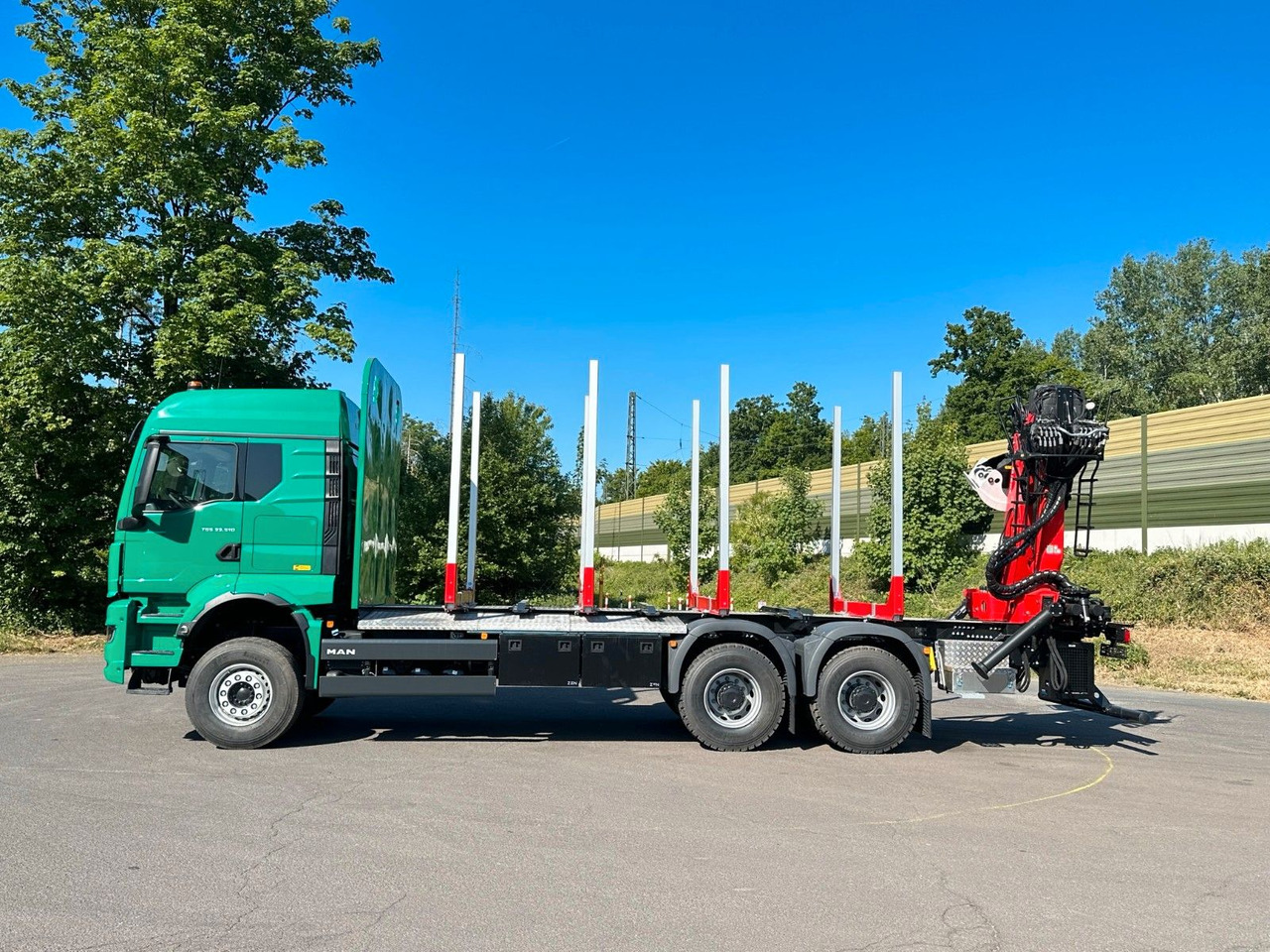 MAN TGS 33.510 6X4 BB Euro6e EPSILON 150Z - شاحنة قطع الأشجار, شاحنة كرين: صورة 3 MAN TGS 33.510 6X4 BB Euro6e EPSILON 150Z - شاحنة قطع الأشجار, شاحنة كرين: صورة 3