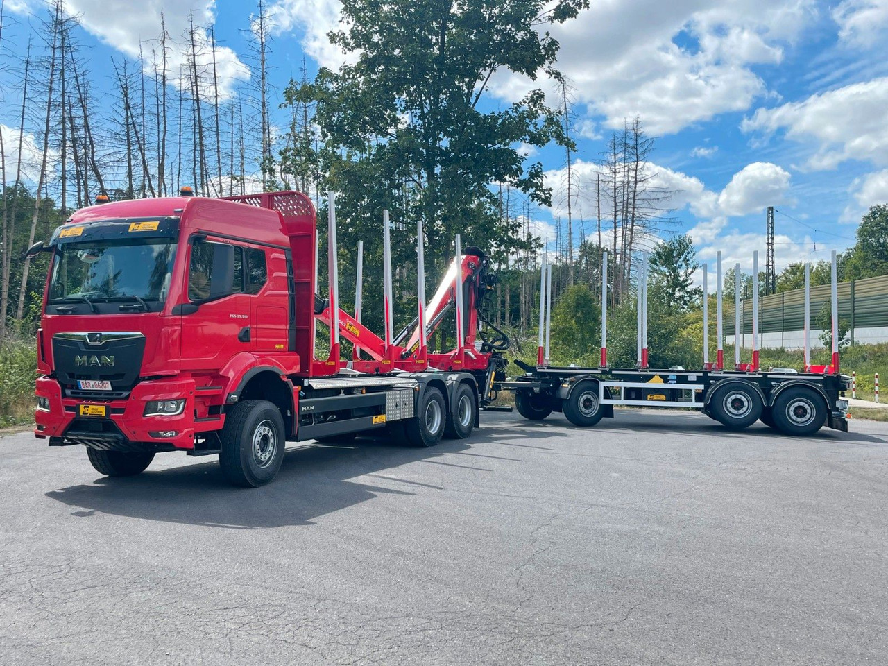 MAN TGS 33.510 6X4 BL Euro6e EPSILON 170Z - شاحنة قطع الأشجار, شاحنة كرين: صورة 3 MAN TGS 33.510 6X4 BL Euro6e EPSILON 170Z - شاحنة قطع الأشجار, شاحنة كرين: صورة 3