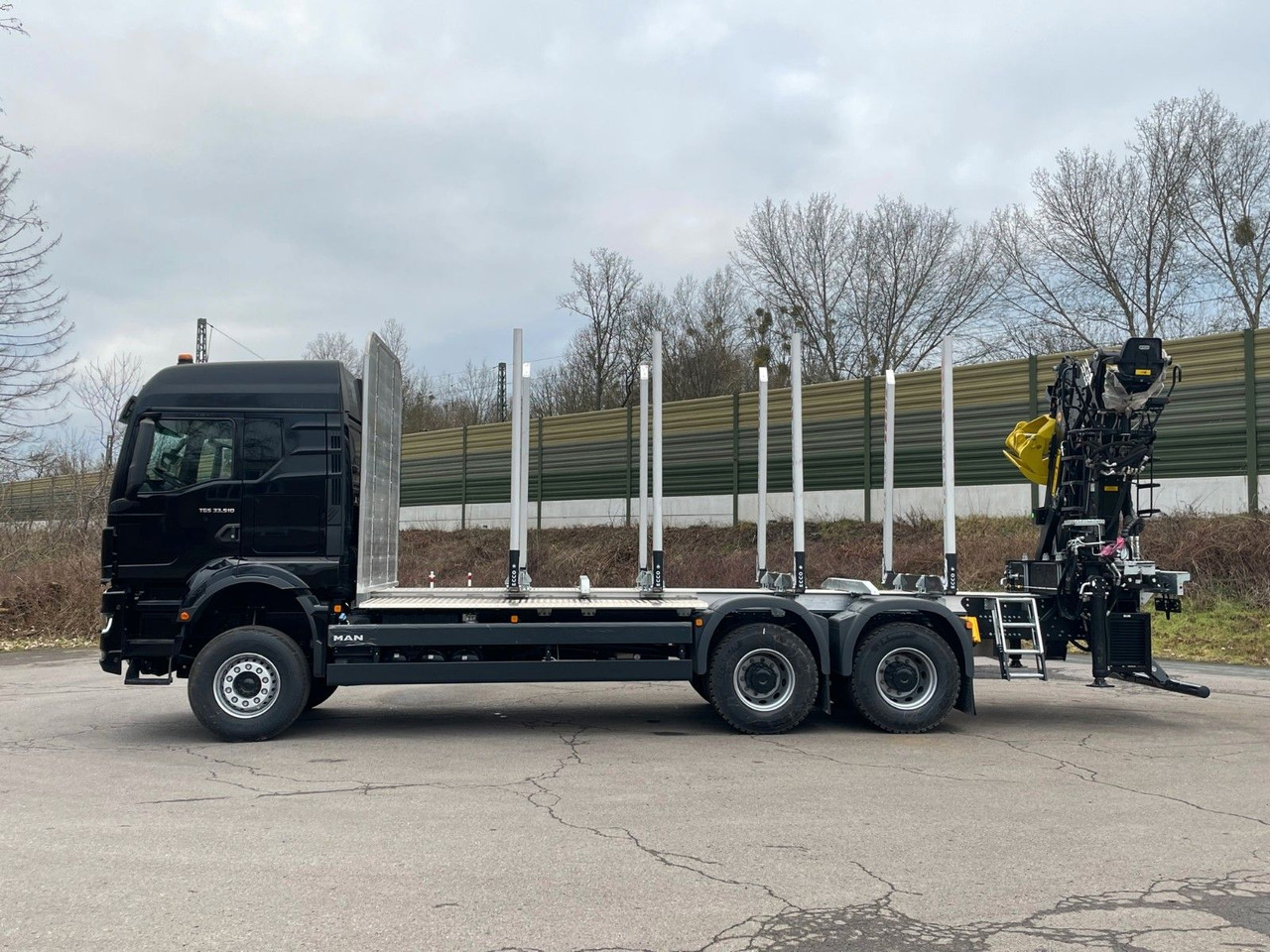 MAN TGS 33.510 6X4 BL Euro6e LogLift 165Z - شاحنة قطع الأشجار, شاحنة كرين: صورة 4 MAN TGS 33.510 6X4 BL Euro6e LogLift 165Z - شاحنة قطع الأشجار, شاحنة كرين: صورة 4