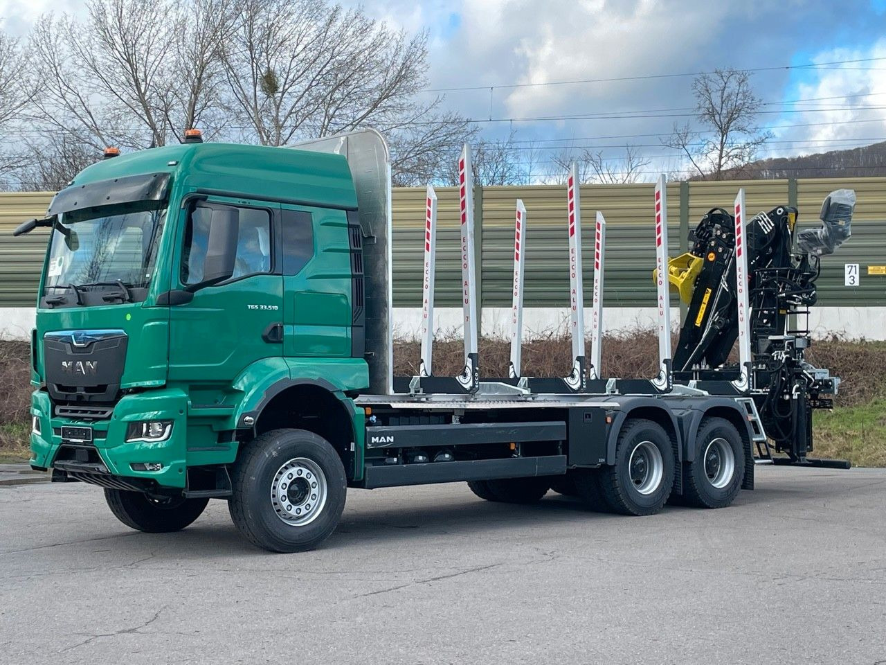 MAN TGS 33.510 6X4 BL Euro6e LogLift 165Z - شاحنة قطع الأشجار, شاحنة كرين: صورة 3 MAN TGS 33.510 6X4 BL Euro6e LogLift 165Z - شاحنة قطع الأشجار, شاحنة كرين: صورة 3