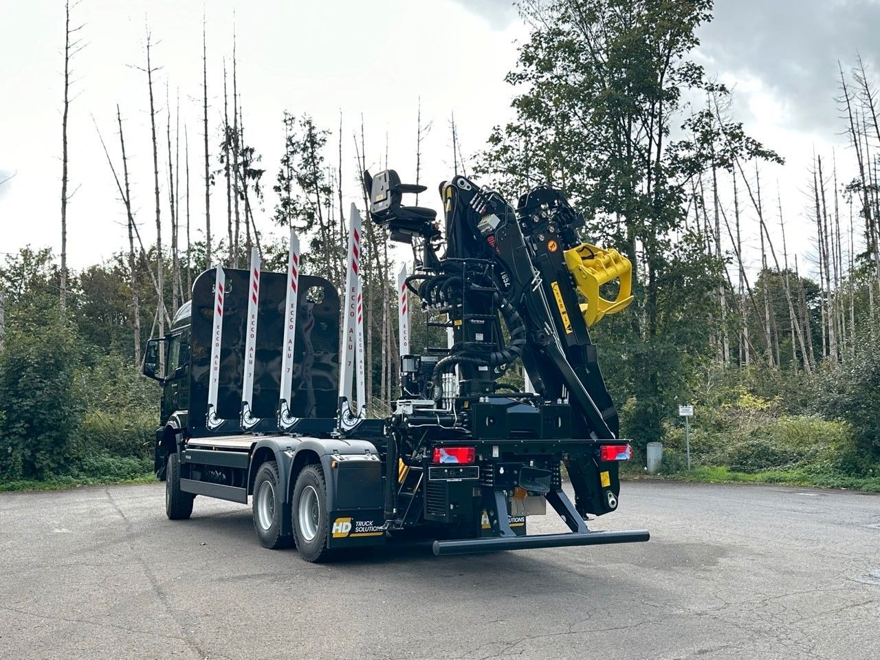 MAN TGS 33.520 6X6 Euro6e LogLift 165 Z - شاحنة قطع الأشجار, شاحنة كرين: صورة 3 MAN TGS 33.520 6X6 Euro6e LogLift 165 Z - شاحنة قطع الأشجار, شاحنة كرين: صورة 3