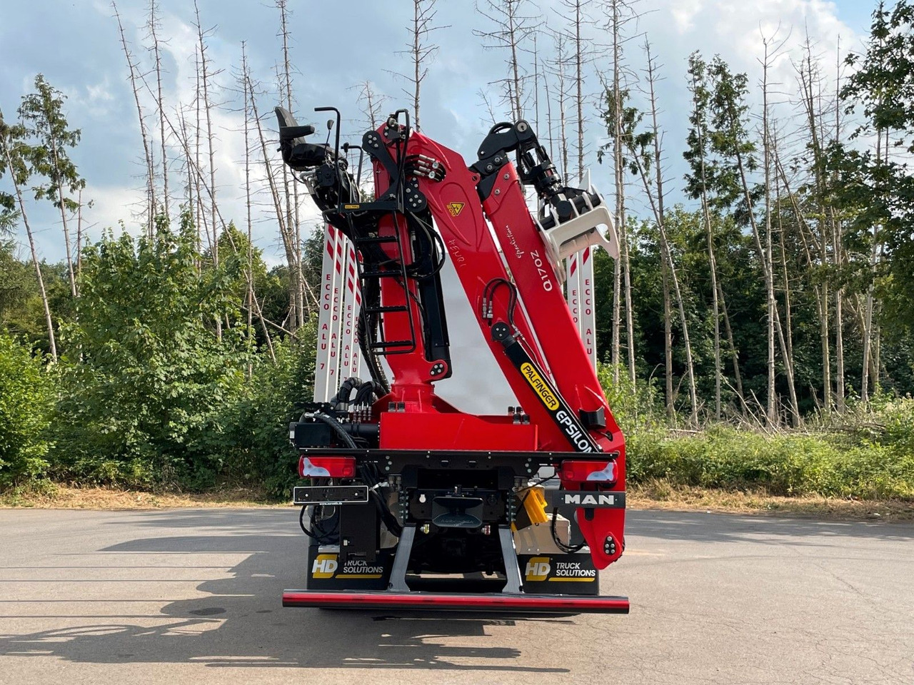 MAN TGS 33.520 6X6 Euro6e Radstand 3900mm EPSILON - شاحنة قطع الأشجار, شاحنة كرين: صورة 5 MAN TGS 33.520 6X6 Euro6e Radstand 3900mm EPSILON - شاحنة قطع الأشجار, شاحنة كرين: صورة 5