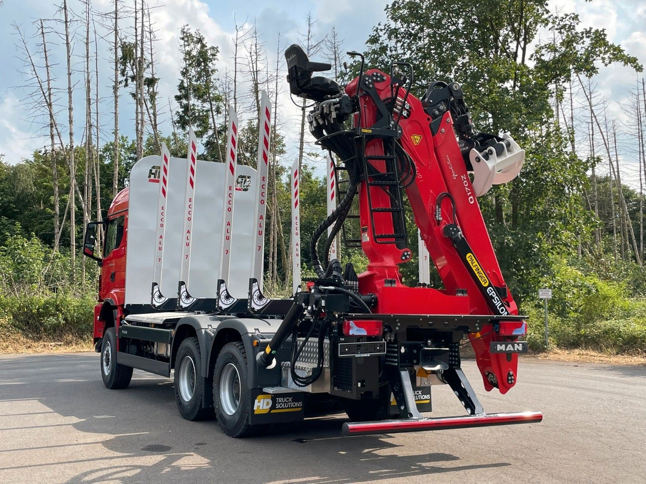 MAN TGS 33.520 6X6 Euro6e Radstand 3900mm EPSILON - شاحنة قطع الأشجار, شاحنة كرين: صورة 4 MAN TGS 33.520 6X6 Euro6e Radstand 3900mm EPSILON - شاحنة قطع الأشجار, شاحنة كرين: صورة 4