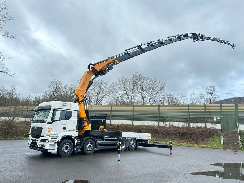 MAN TGS 35.520 8X2 Hiab EFFER 955-8s +Jib 6s - شاحنة كرين, شاحنات مسطحة: صورة 3 MAN TGS 35.520 8X2 Hiab EFFER 955-8s +Jib 6s - شاحنة كرين, شاحنات مسطحة: صورة 3