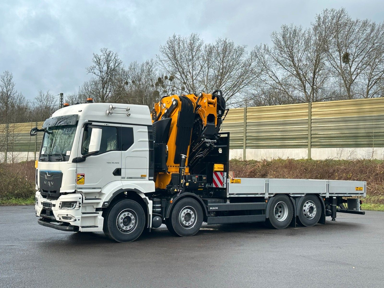 MAN TGS 35.520 8X2 Hiab EFFER 955-8s +Jib 6s - شاحنات مسطحة, شاحنة كرين: صورة 4 MAN TGS 35.520 8X2 Hiab EFFER 955-8s +Jib 6s - شاحنات مسطحة, شاحنة كرين: صورة 4
