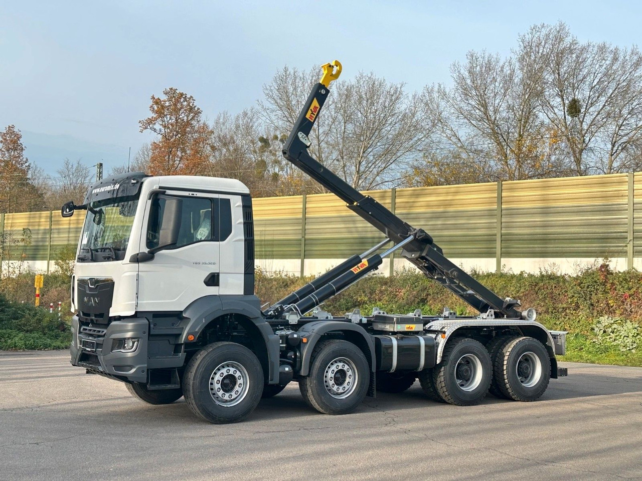 شاحنة ذات خطاف MAN TGS 35.520 8x4 Euro6e Hyva 26-55 Abrollkipper: صورة 7