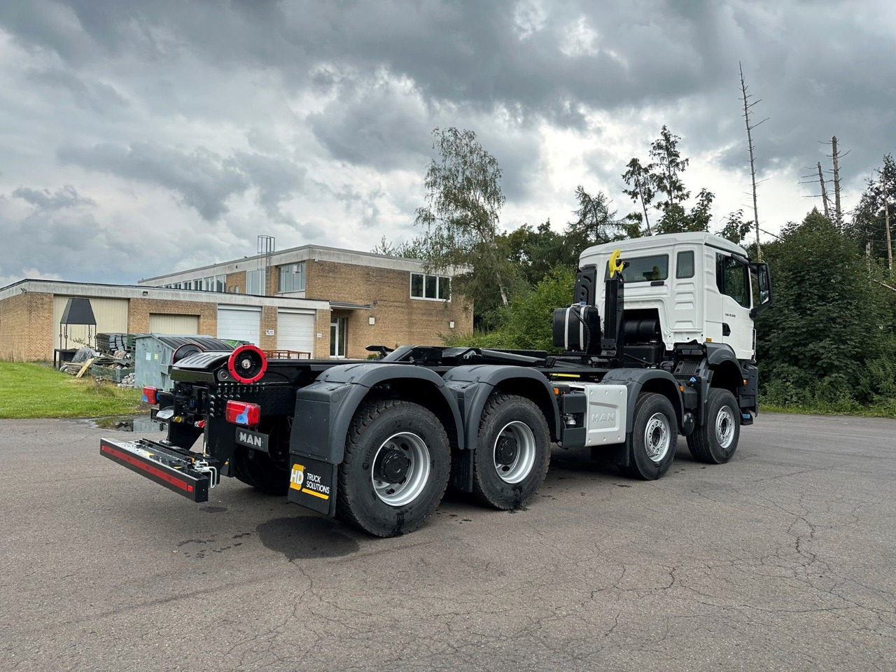 شاحنة ذات خطاف MAN TGS 35.520 8x4 Euro6e MultiLift 25s59: صورة 11