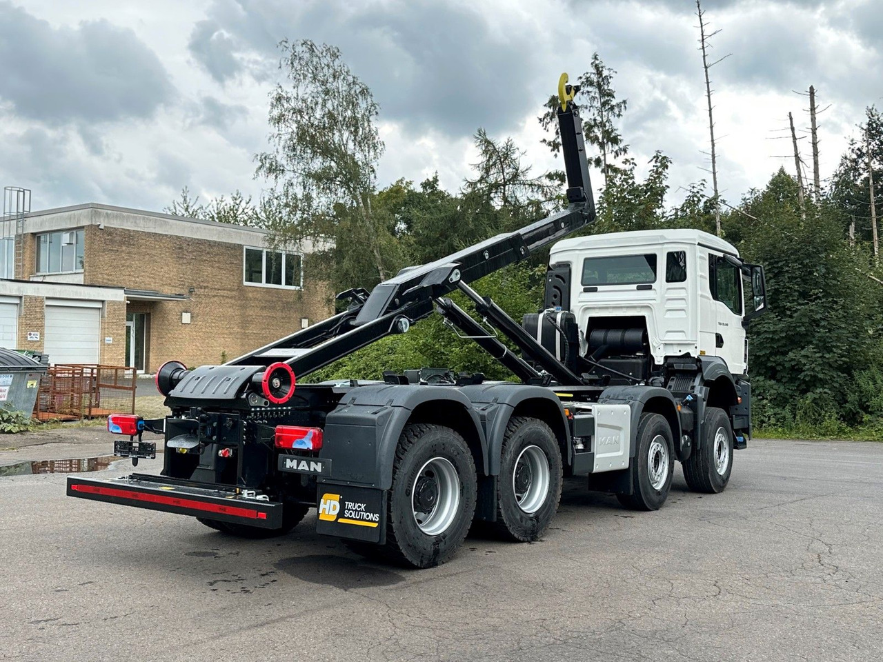 شاحنة ذات خطاف MAN TGS 35.520 8x4 Euro6e MultiLift 25s59: صورة 10
