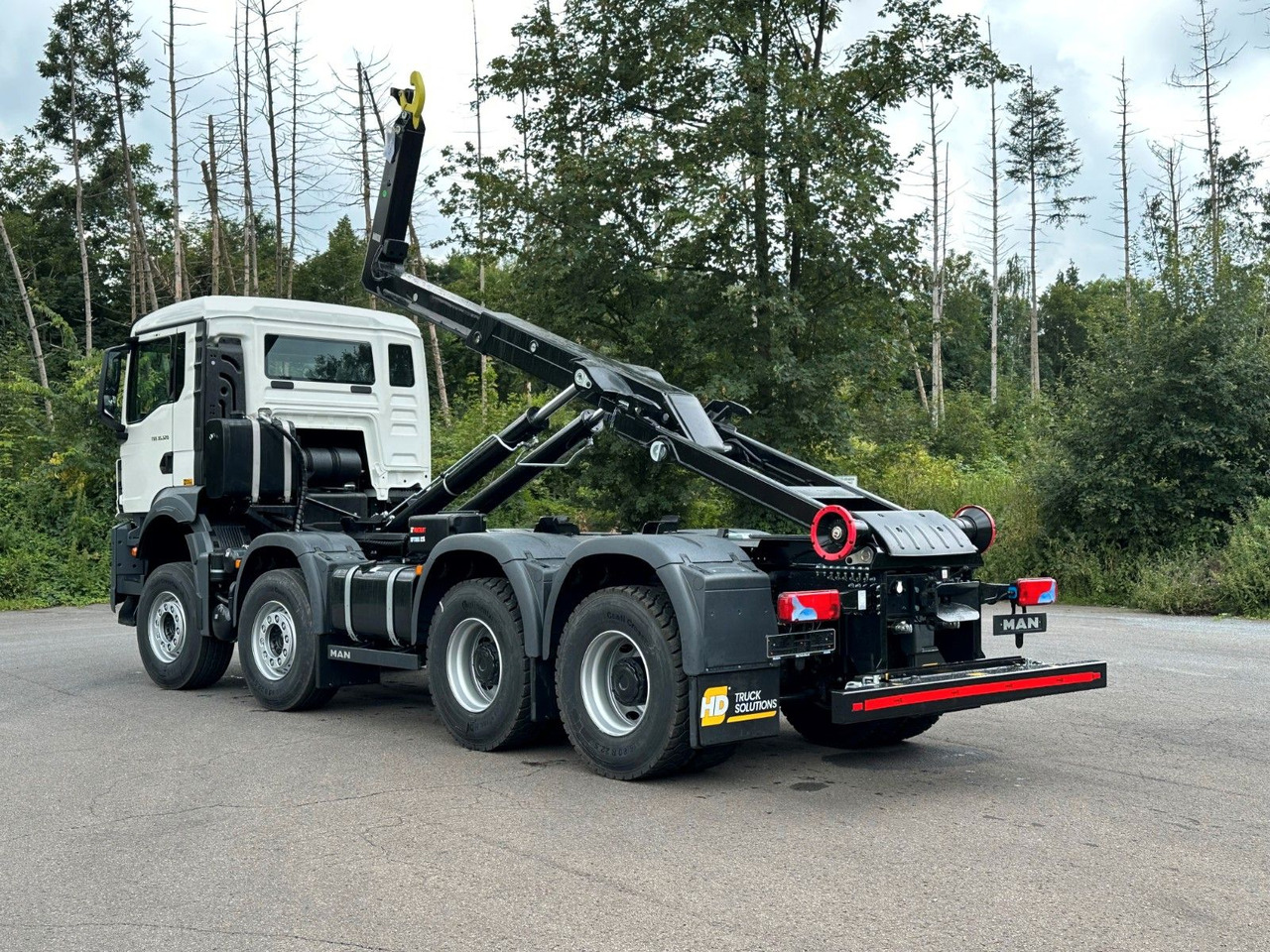 شاحنة ذات خطاف MAN TGS 35.520 8x4 Euro6e MultiLift 25s59: صورة 8