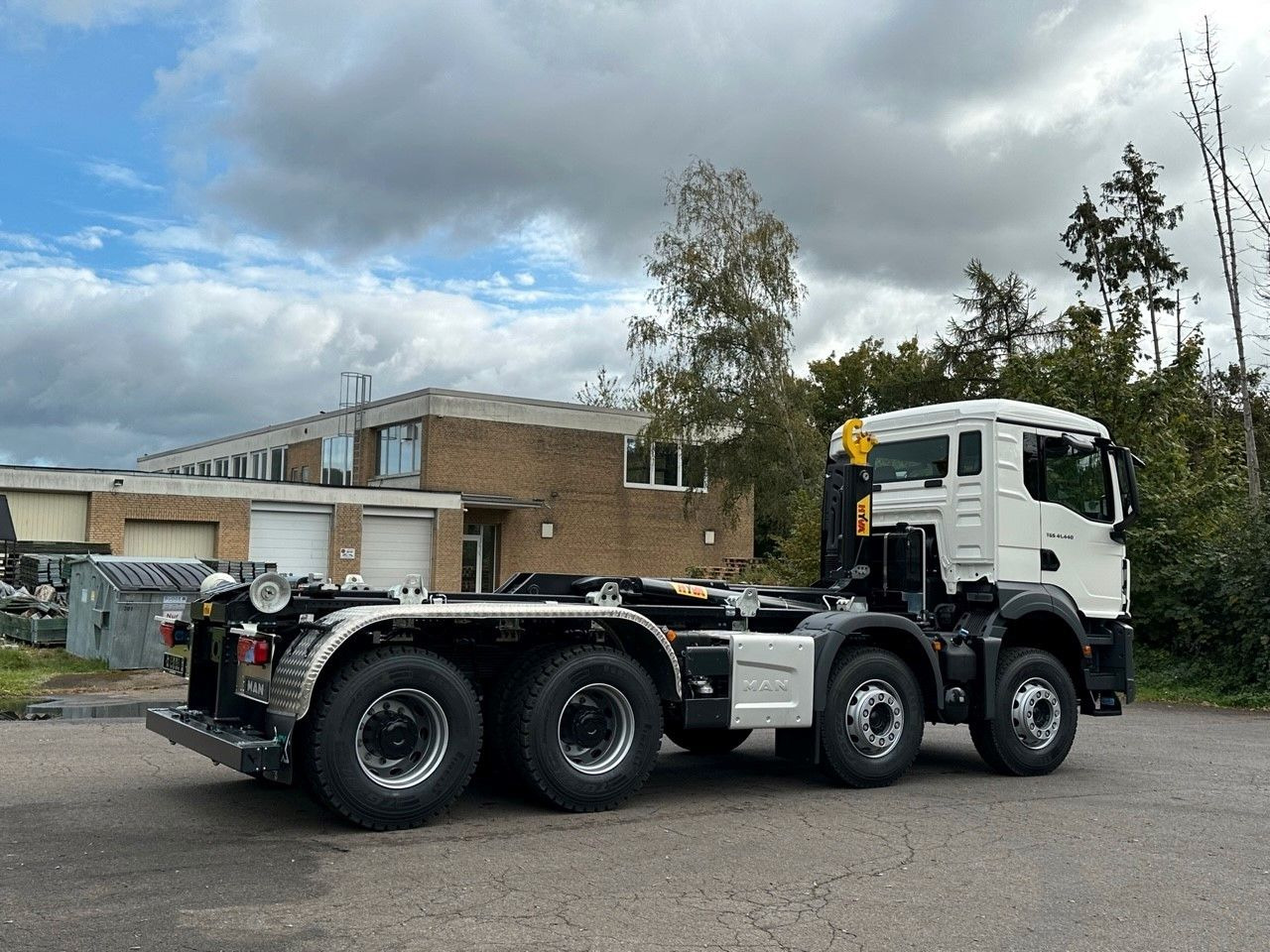 شاحنة ذات خطاف MAN TGS 41.440 8x4 Euro6e Hyva 26-55 Abrollkipper: صورة 6