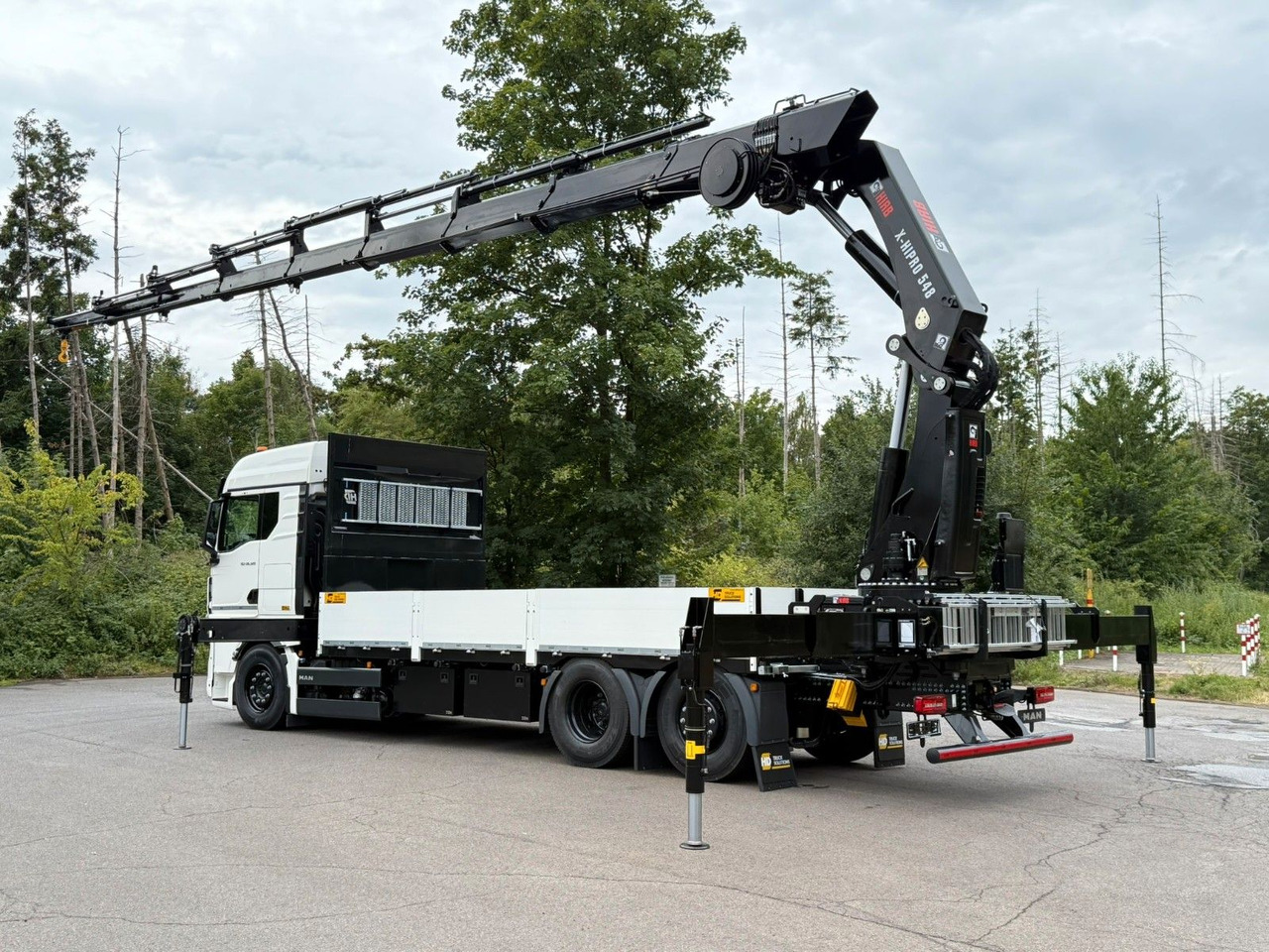 MAN TGX 26.520 TG3 Retarder / 6X2 Hiab 548 E 8 - شاحنة كرين: صورة 1 MAN TGX 26.520 TG3 Retarder / 6X2 Hiab 548 E 8 - شاحنة كرين: صورة 1