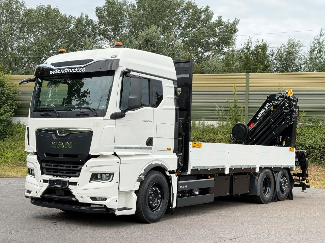 MAN TGX 26.520 TG3 Retarder / 6X2 Hiab 548 E 8 - شاحنة كرين: صورة 1 MAN TGX 26.520 TG3 Retarder / 6X2 Hiab 548 E 8 - شاحنة كرين: صورة 1