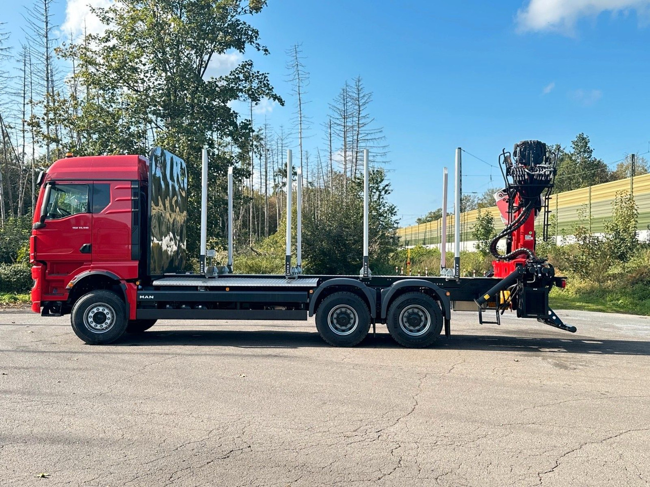 MAN TGX 33.510 6X4 BL Euro6e EPSILON 150 Z - شاحنة قطع الأشجار, شاحنة كرين: صورة 4 MAN TGX 33.510 6X4 BL Euro6e EPSILON 150 Z - شاحنة قطع الأشجار, شاحنة كرين: صورة 4