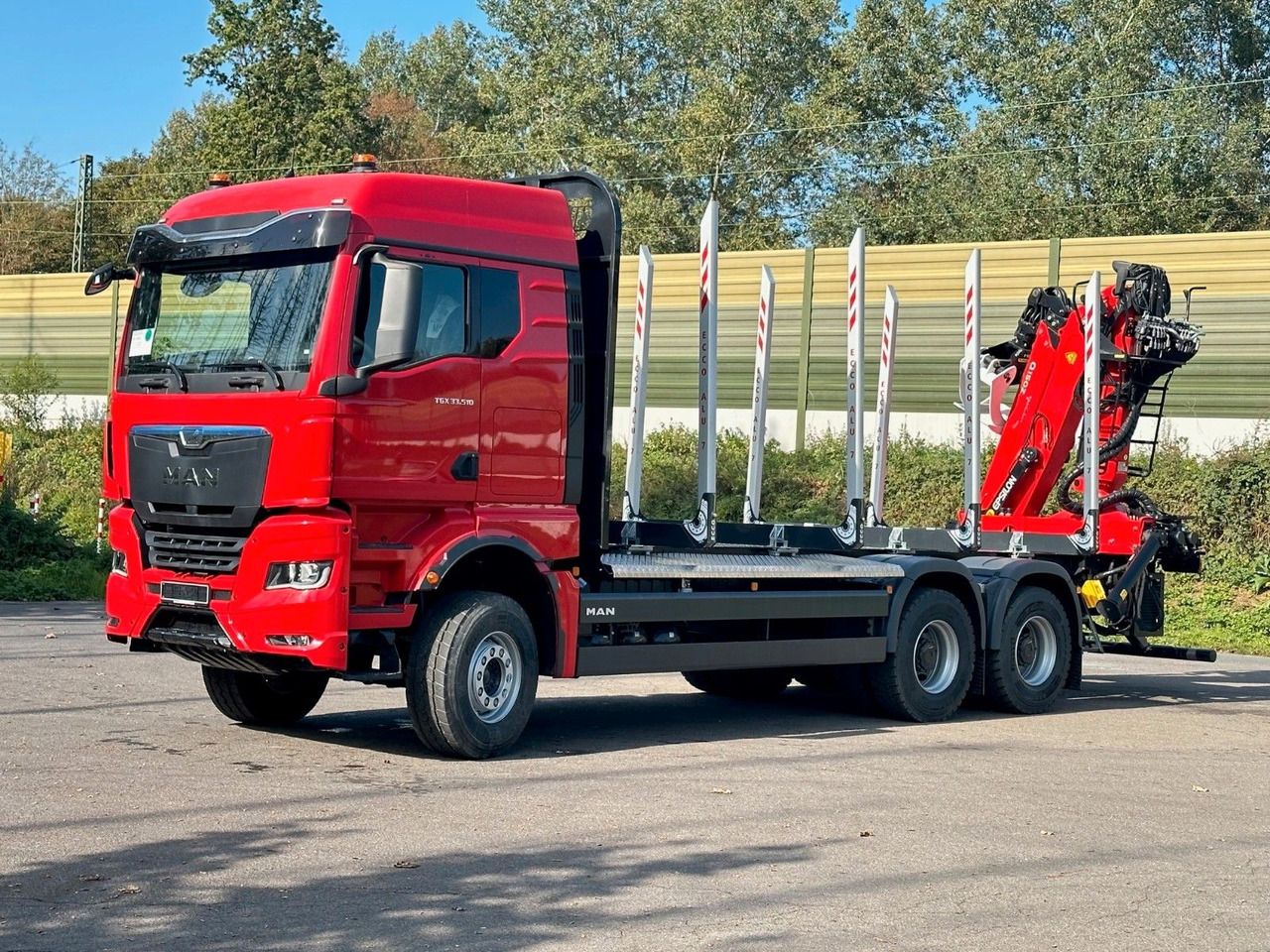 MAN TGX 33.510 6X4 BL Euro6e EPSILON 150 Z - شاحنة قطع الأشجار, شاحنة كرين: صورة 3 MAN TGX 33.510 6X4 BL Euro6e EPSILON 150 Z - شاحنة قطع الأشجار, شاحنة كرين: صورة 3
