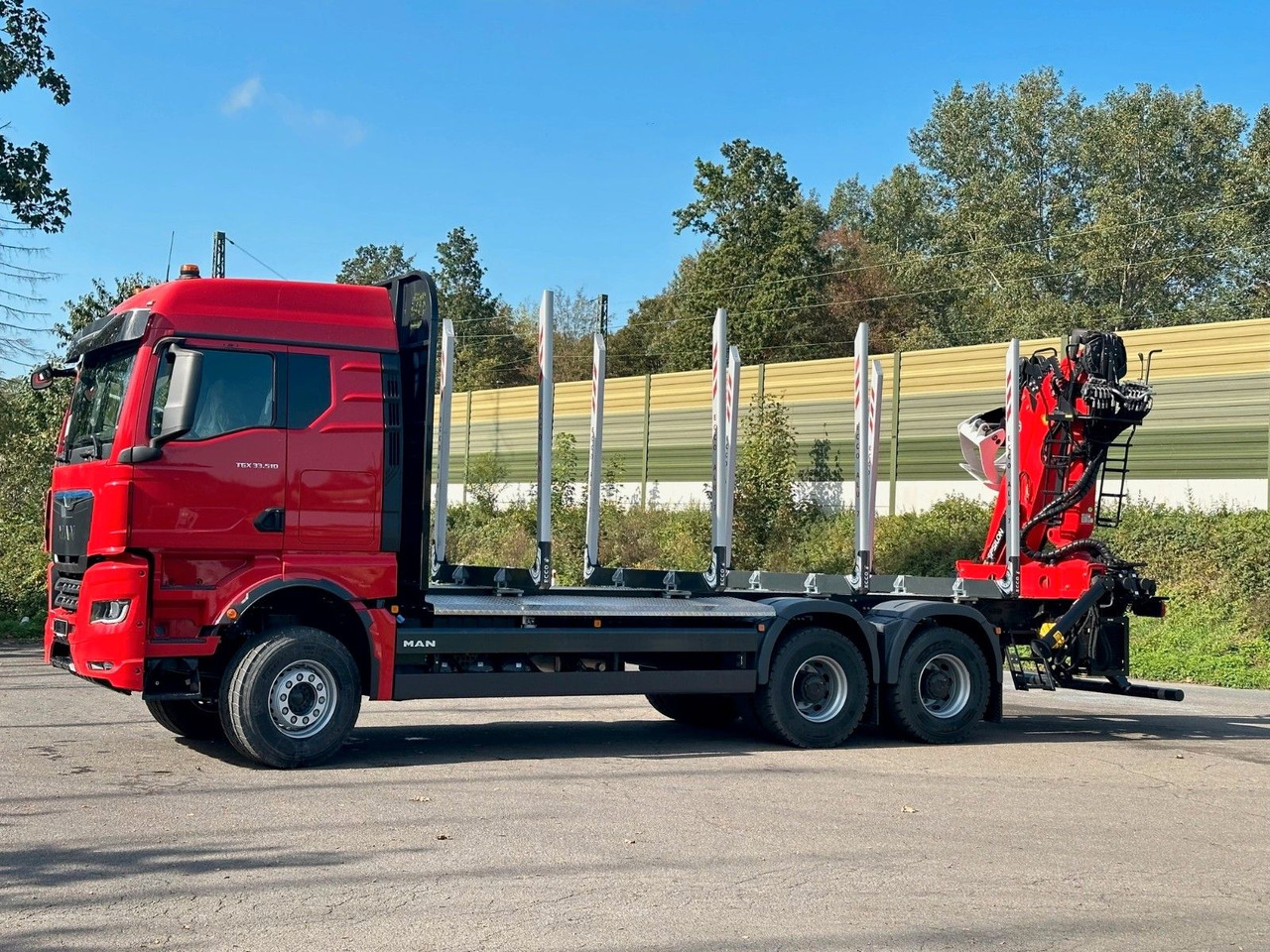 MAN TGX 33.510 6X4 BL Euro6e EPSILON 150 Z - شاحنة قطع الأشجار, شاحنة كرين: صورة 4 MAN TGX 33.510 6X4 BL Euro6e EPSILON 150 Z - شاحنة قطع الأشجار, شاحنة كرين: صورة 4