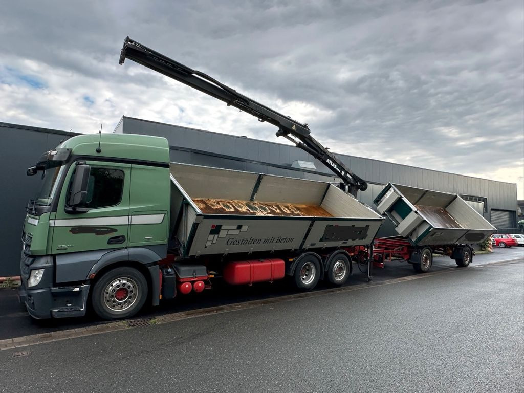 Mercedes-Benz 2545 6x2 Euro6 2-Seiten-Kipper ATLAS 145 KRAN - شاحنة قلاب, شاحنة كرين: صورة 3 Mercedes-Benz 2545 6x2 Euro6 2-Seiten-Kipper ATLAS 145 KRAN - شاحنة قلاب, شاحنة كرين: صورة 3