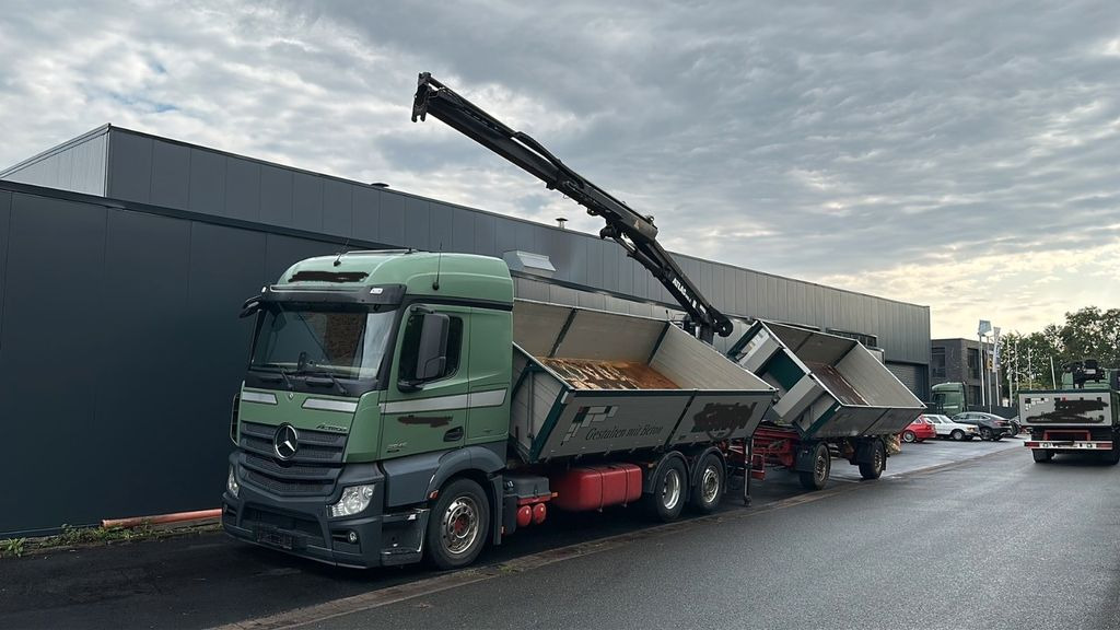 Mercedes-Benz 2545 6x2 Euro6 2-Seiten-Kipper ATLAS 145 KRAN - شاحنة قلاب, شاحنة كرين: صورة 2 Mercedes-Benz 2545 6x2 Euro6 2-Seiten-Kipper ATLAS 145 KRAN - شاحنة قلاب, شاحنة كرين: صورة 2