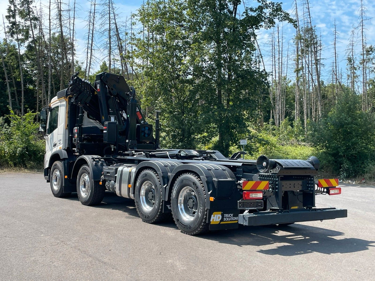 Volvo FMX 500 8x4 Abrollkipper + Kran Hiab 228-6 - شاحنة ذات خطاف, شاحنة كرين: صورة 5 Volvo FMX 500 8x4 Abrollkipper + Kran Hiab 228-6 - شاحنة ذات خطاف, شاحنة كرين: صورة 5