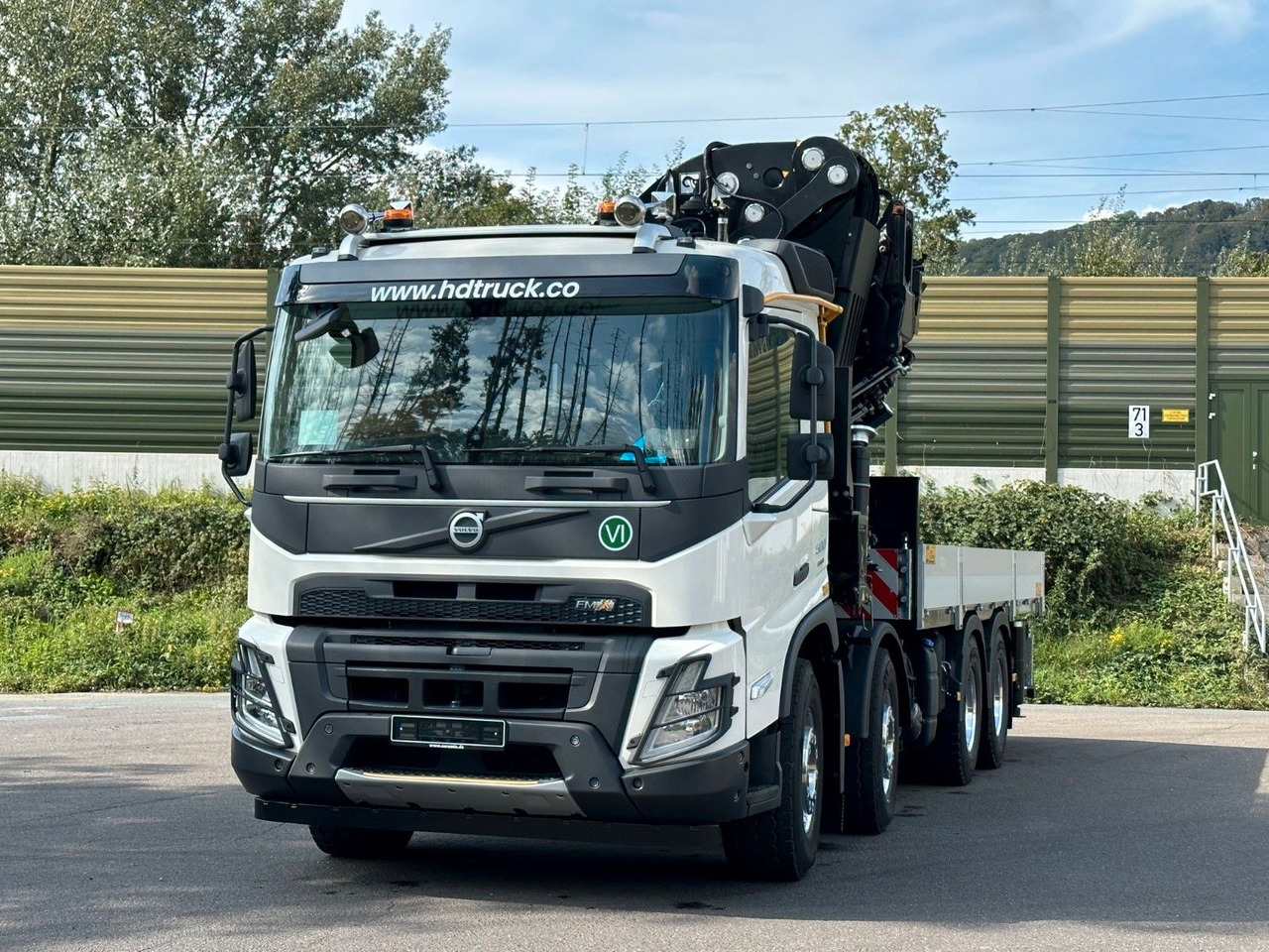 Volvo FMX 500 8x4 EFFER 955-8s + Jib 6s - شاحنات مسطحة, شاحنة كرين: صورة 2 Volvo FMX 500 8x4 EFFER 955-8s + Jib 6s - شاحنات مسطحة, شاحنة كرين: صورة 2