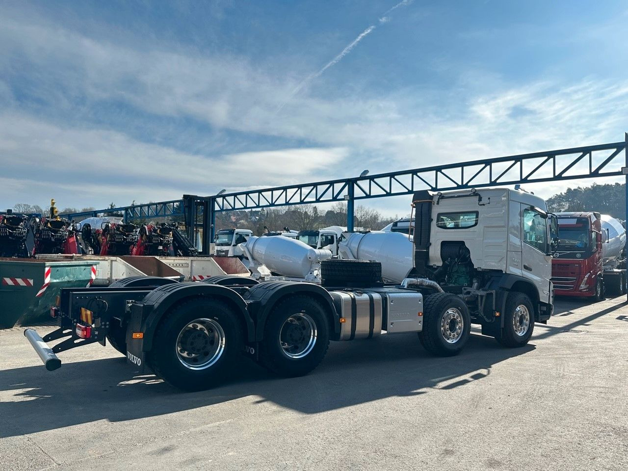 Volvo FMX 500 8x4 - شاحنة هيكل كابينة: صورة 3 Volvo FMX 500 8x4 - شاحنة هيكل كابينة: صورة 3