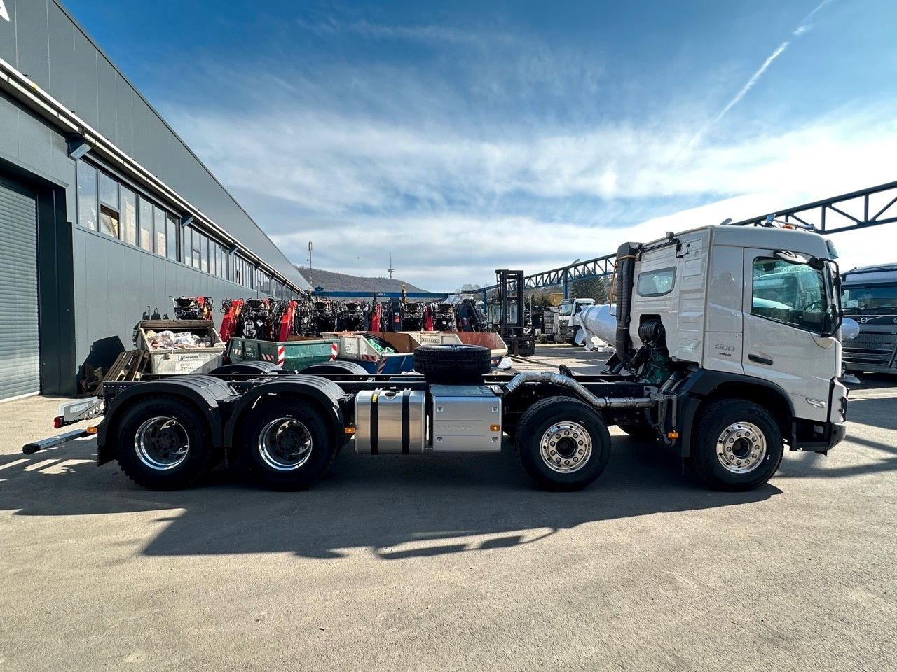 Volvo FMX 500 8x4 - شاحنة هيكل كابينة: صورة 5 Volvo FMX 500 8x4 - شاحنة هيكل كابينة: صورة 5