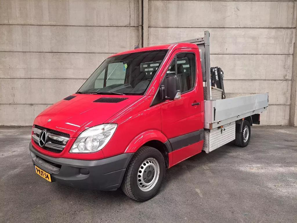 Mercedes-Benz Sprinter 313 CDI 2.2 AUT Open laadbak met Hiab 008T kraan 9-VJT-34 - شاحنة مفتوحة: صورة 1 Mercedes-Benz Sprinter 313 CDI 2.2 AUT Open laadbak met Hiab 008T kraan 9-VJT-34 - شاحنة مفتوحة: صورة 1