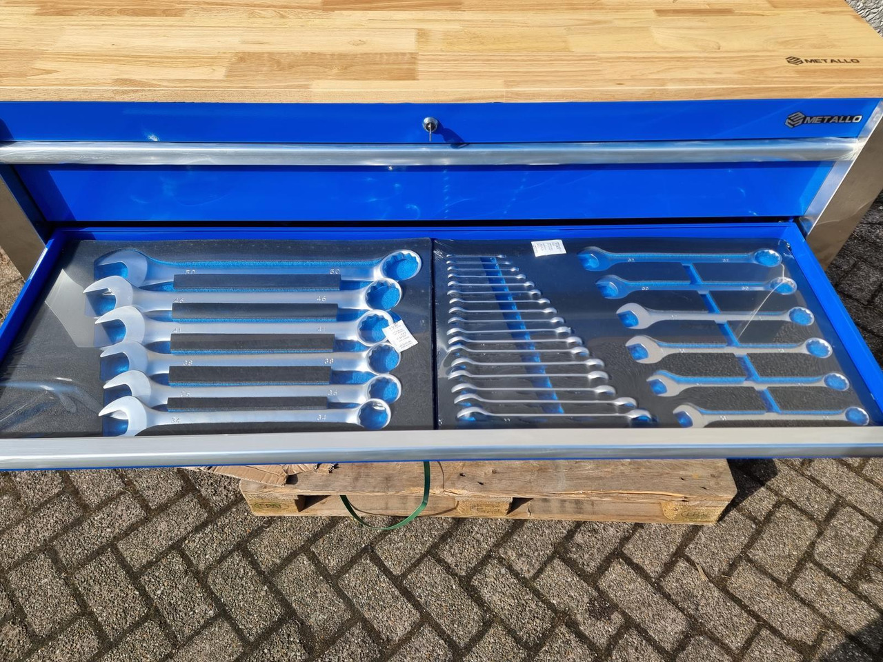 Metallo Mega Jumbo Gereedschapskist - Nieuw, 11 lades waarvan 9 gevuld met gereedschap - معدات الورش: صورة 4 Metallo Mega Jumbo Gereedschapskist - Nieuw, 11 lades waarvan 9 gevuld met gereedschap - معدات الورش: صورة 4