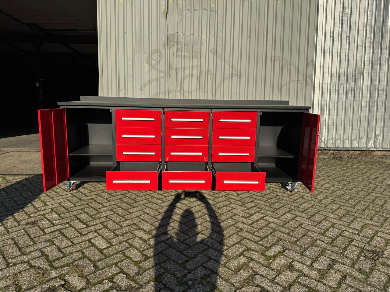 StahlWorks 10FT-12D-2-01C Gereedschapswand met 12 Lades en 2 Deuren (Nieuw) - معدات الورش: صورة 2 StahlWorks 10FT-12D-2-01C Gereedschapswand met 12 Lades en 2 Deuren (Nieuw) - معدات الورش: صورة 2