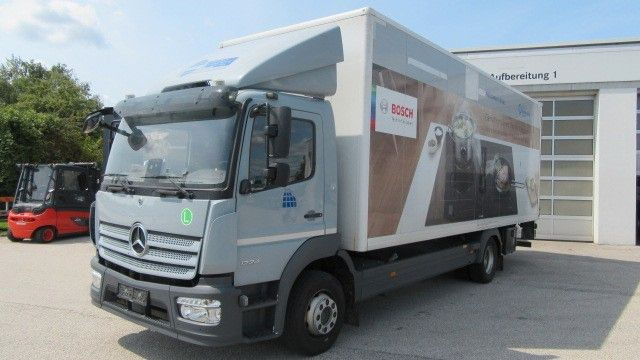 شاحنة مقفلة Mercedes-Benz 1224L Koffer LBW 2 to. Klima, neuer Tacho 4.1: صورة 1