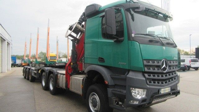 Mercedes-Benz Arocs 3358L 6x6 Holz Epsilon Q170Z - شاحنة قطع الأشجار, شاحنة كرين: صورة 3 Mercedes-Benz Arocs 3358L 6x6 Holz Epsilon Q170Z - شاحنة قطع الأشجار, شاحنة كرين: صورة 3