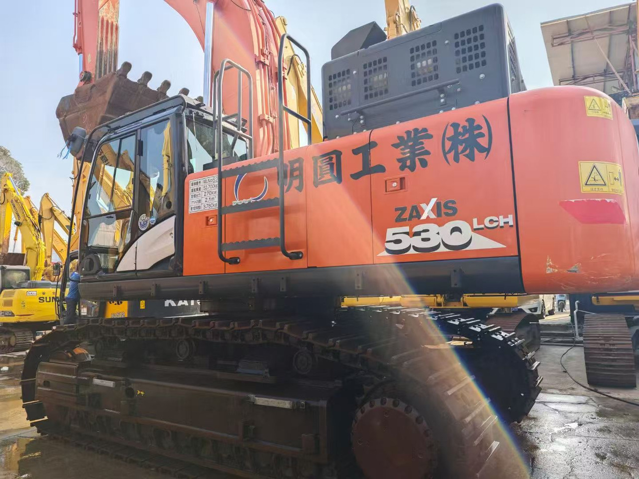 HITACHI ZX530LCH-6 - حفار زحاف: صورة 1 HITACHI ZX530LCH-6 - حفار زحاف: صورة 1