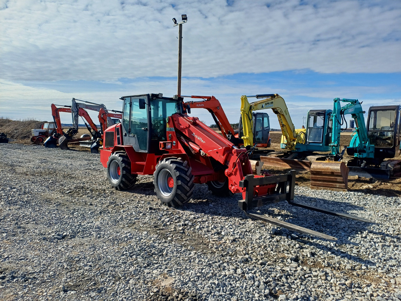 Schäffer 870TD Teleskooppi puomilla - اللودر بعجل: صورة 5 Schäffer 870TD Teleskooppi puomilla - اللودر بعجل: صورة 5