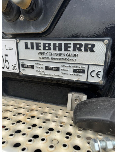 Liebherr LTR 1100 - رافعة مجنزرة: صورة 3 Liebherr LTR 1100 - رافعة مجنزرة: صورة 3