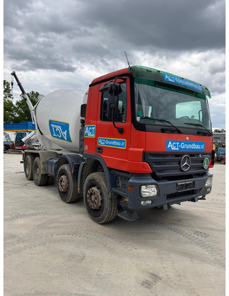Mercedes-Benz Actros 4141 - شاحنة خلاطة خرسانة: صورة 1 Mercedes-Benz Actros 4141 - شاحنة خلاطة خرسانة: صورة 1