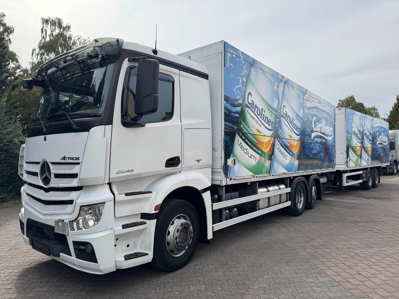 Mercedes-Benz Actros 2645/2xLBW/Retarder/Lenk-Lift/2xAHK - شاحنة المشروبات: صورة 2 Mercedes-Benz Actros 2645/2xLBW/Retarder/Lenk-Lift/2xAHK - شاحنة المشروبات: صورة 2