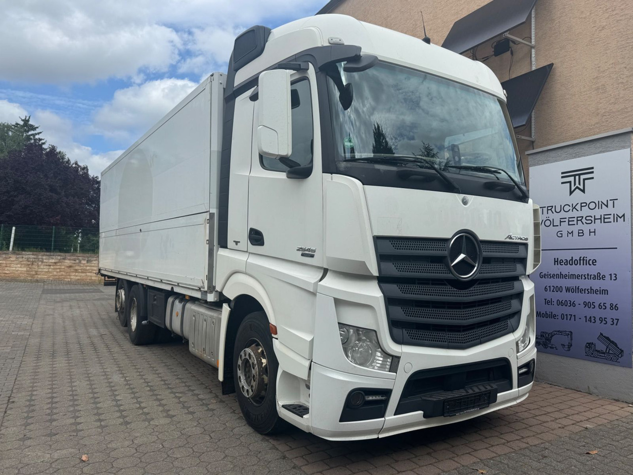 Mercedes-Benz Actros2545/Lift-Lenk/Mitnahmestp/Retarder - شاحنة مقفلة: صورة 1 Mercedes-Benz Actros2545/Lift-Lenk/Mitnahmestp/Retarder - شاحنة مقفلة: صورة 1