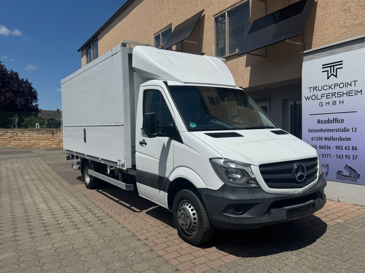 Mercedes-Benz Sprinter 514/LBW/KLIMA/aus.1Hand/GT-Zertifikat - شاحنة المشروبات: صورة 1 Mercedes-Benz Sprinter 514/LBW/KLIMA/aus.1Hand/GT-Zertifikat - شاحنة المشروبات: صورة 1